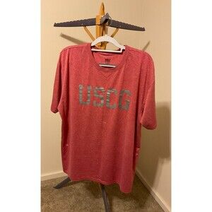 MV Sport U.S. Coast Guard Red T-Shirt Size XL